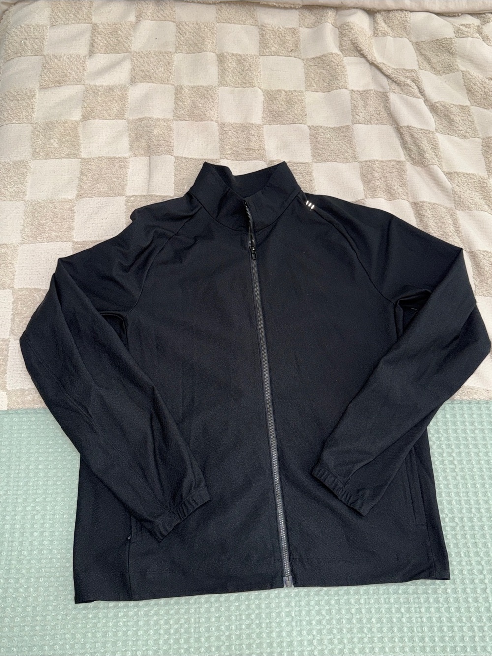 Lululemon Zeroed In Track Jacket Black LM3FZ1S Size L